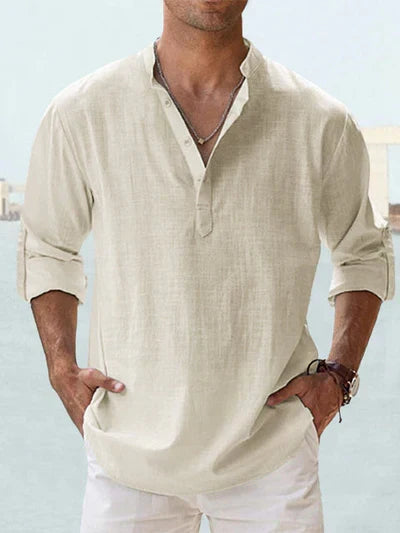 Daniel | (קנו 1 וקבלו 1 במתנה) חולצת פשתן נושמת לגברים